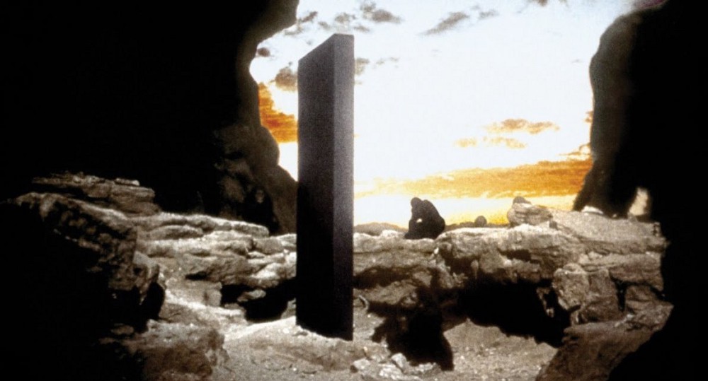 It always starts with a monolith. © Metro-Goldwyn-Mayer, Inc.