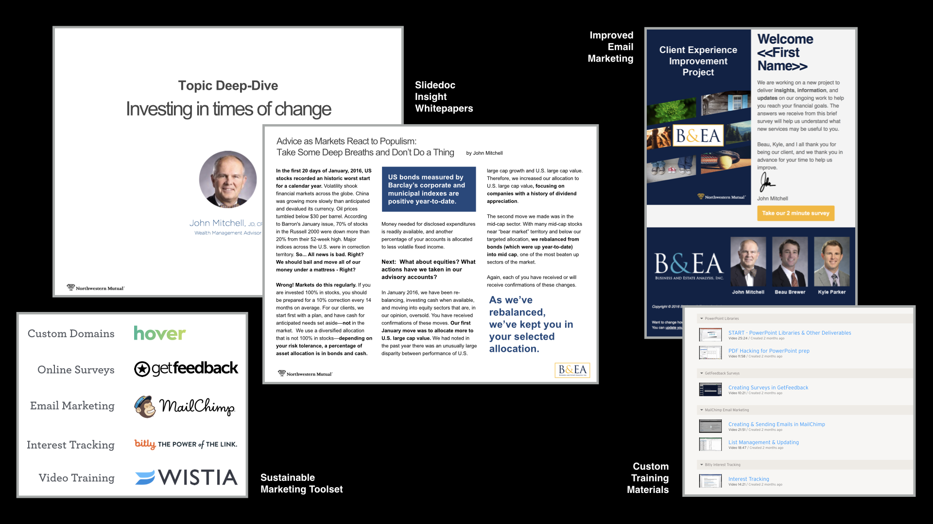 New Marketing Materials & Tools